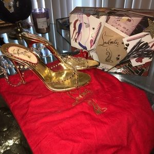 SoldChristian louboutin 20th anniversary size 38